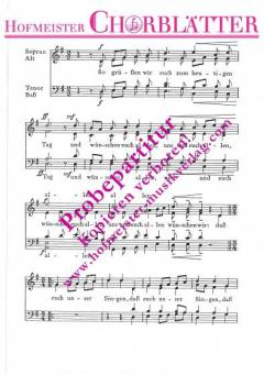 So grüßen wir euch (Vorspruch) (Heinz Krause-Graumnitz) 