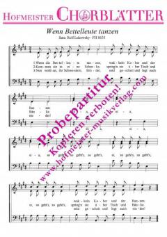 Wenn die Bettelleute tanzen 