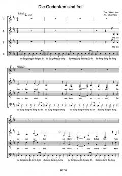 Die Gedanken sind frei 