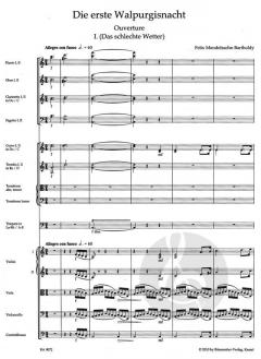 Die erste Walpurgisnacht op. 60 von Felix Mendelssohn Bartholdy 