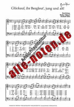 Glückauf, ihr Bergleut jung und alt (Gerhard Rabe) 