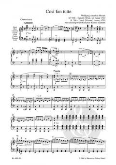 Cosi fan tutte KV 588 (W.A. Mozart) 