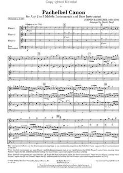 Pachelbel Canon (Johann Pachelbel) 