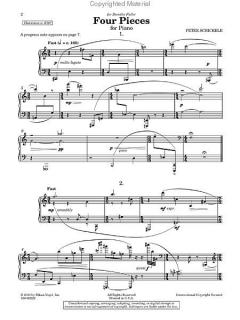 Four Pieces von Peter Schickele 