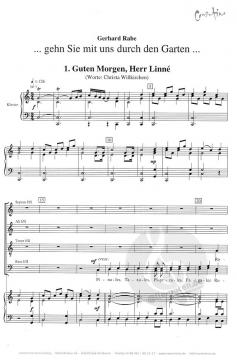 ... gehn Sie mit uns durch den Garten ... (Gerhard Rabe) 