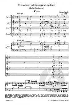 Missa brevis St. Joannis de Deo (Joseph Haydn) 