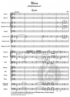 Missa B-Dur - Schöpfungsmesse Hob.XXII:13 von Joseph Haydn 