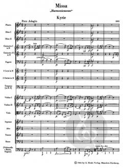 Missa B-Dur Hob.XXII:14 - Harmonie-Messe von Joseph Haydn 