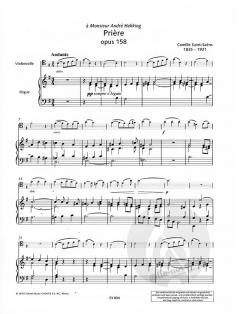 Prière G-Dur op. 158 von Camille Saint-Saëns 