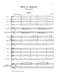 Missa in angustiis Hob.XXII:11 von Joseph Haydn 