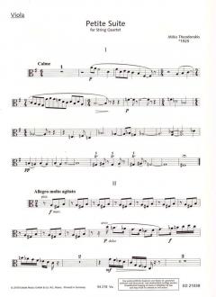 Petite Suite von Mikis Theodorakis 