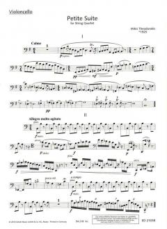 Petite Suite von Mikis Theodorakis 