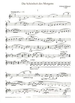 Die Schönheit des Morgens von Wilhelm Killmayer 