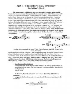 Percussion Masterclass on Works By Carter, Milhaud and Stravinsky von Igor Strawinsky 