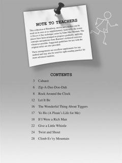 A Dozen A Day Songbook Book 1 