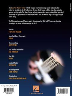 Bass Play-Along Vol. 18: Blues Rock 