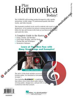 Play Harmonica Today! Beginner's Pack Level 1 (Book/Online Audio/Online Video Pack) im Alle Noten Shop kaufen