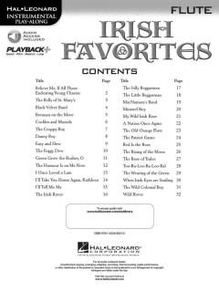 Irish Favorites: Instrumental Play-Along von Molly Malone 