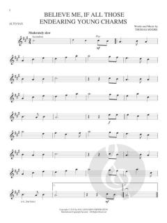 Irish Favorites - Instrumental Play-Along for Alto Sax von Molly Malone 