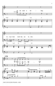 God's Love Never Changes 