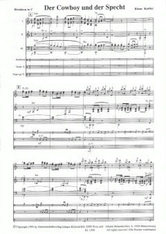 Der Cowboy und der Specht von Klaus Kuttler 