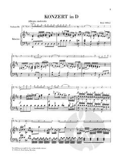 Violoncellokonzert Hob. VIIb:2 von Joseph Haydn im Alle Noten Shop kaufen