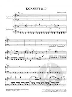 Konzert Hob. XVIII:11 von Joseph Haydn für Klavier (Cembalo) und Orchester im Alle Noten Shop kaufen