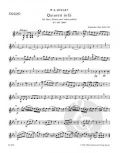 Quintett für Horn und Streichinstrumente KV 407(386c) (W.A. Mozart) 