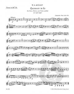 Quintett KV 407(386c) von Wolfgang Amadeus Mozart (Download) 