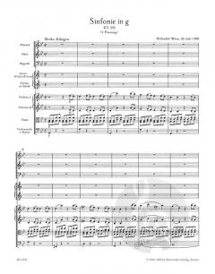 Sinfonie Nr. 40 g-moll KV 550 von Wolfgang Amadeus Mozart 