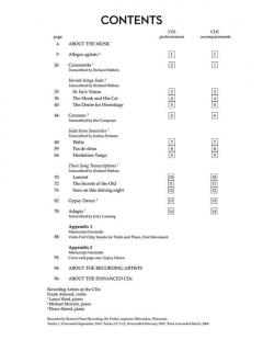 Music For Violin And Piano von Samuel Barber im Alle Noten Shop kaufen