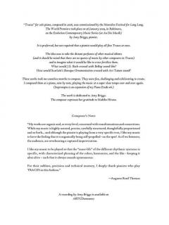 Traces - Piano Solos von Augusta Read Thomas 