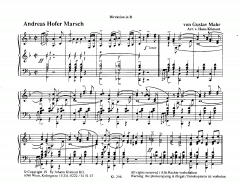 Andreas Hofer-Marsch (Gustav Mahr) 