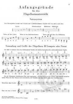 Anfänger-Schule für Flügelhorn/B-Trompete, Kornett oder Piston von Hans Kliment im Alle Noten Shop kaufen