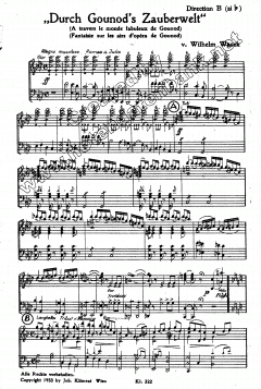 Durch Gounods Zauberwelt (Charles Gounod) 