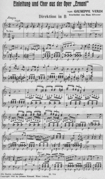 Einleitung und Chor aus 'Ernani' (Giuseppe Verdi) 