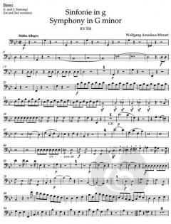 Sinfonie Nr. 40 g-Moll KV 550 von Wolfgang Amadeus Mozart 