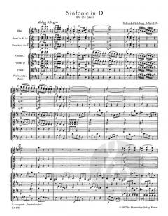 Sinfonie Nr. 30 D-Dur KV 202(186b) von Wolfgang Amadeus Mozart 
