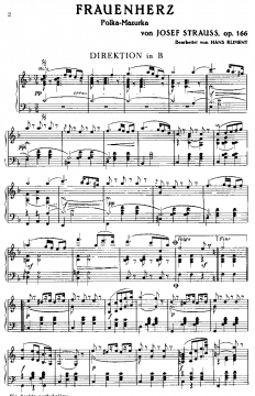 Frauenherz von Josef Strauss 