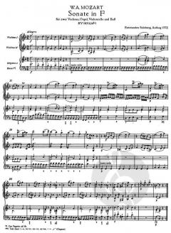 Sämtliche Kirchensonaten Heft 1 (W.A. Mozart) 