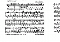 Helenen-Marsch von Friedrich Lübbert 