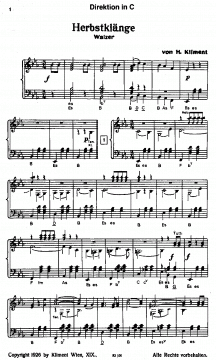 Herbstklänge (Hans Kliment) 