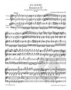 Sämtliche Kirchensonaten Heft 2 (W.A. Mozart) 