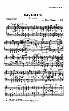 Kavalkade von Hans Weber 