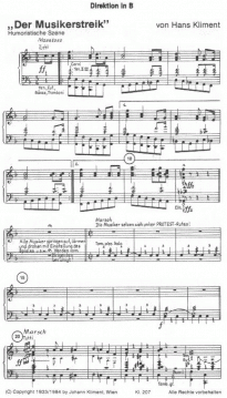 Der Musikerstreik (Hans Kliment) 