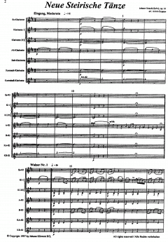Neue Steirische Tänze von Johann Strauss (Vater) 