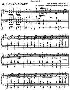 Radetzky-Marsch von Johann Strauss (Vater) 