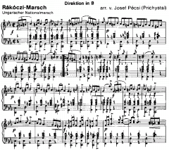 Rakoczi-Marsch (Ungarischer Nationalmarsch) 