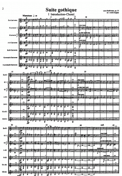 Suite Gothique von Leon Boellmann 