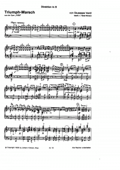 Triumphmarsch aus 'Aida' (Giuseppe Verdi) 